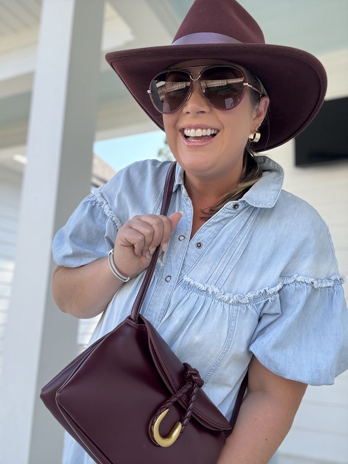 Haven Hat Burgundy