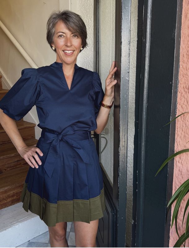 Hayden Skort in Midnight Blue