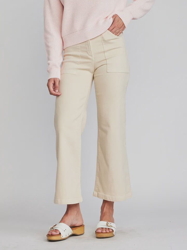 Aria Pant in Oatmeal, Size: 24