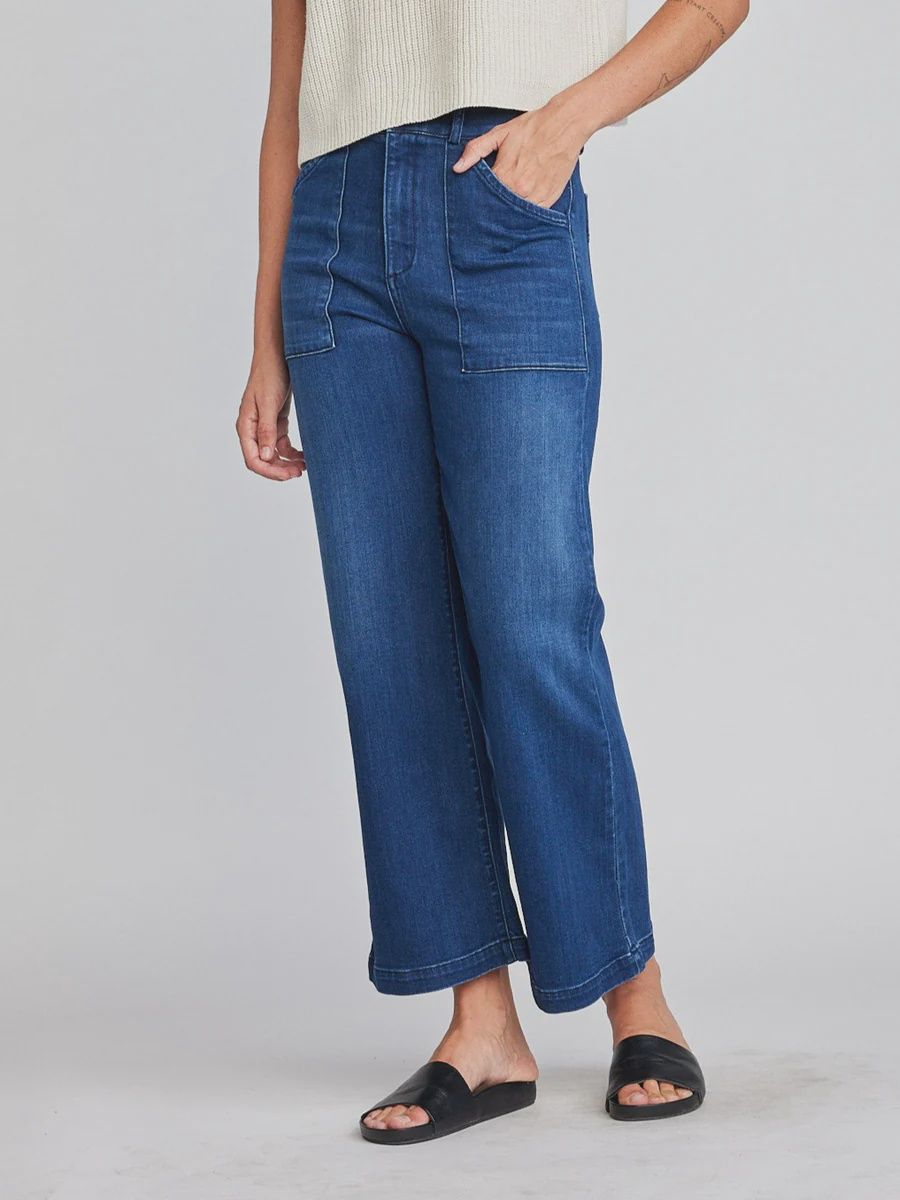 Aria Pant in Marina Blue, Size: 25
