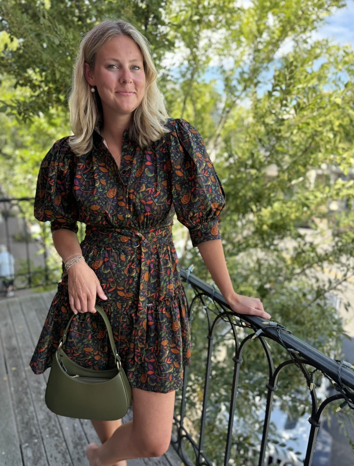 Yara Dress in Winter Garden, Size: XS