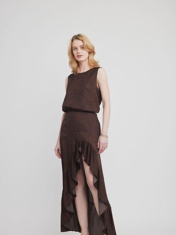 Fay Drawstring Top | Autumn Meadows