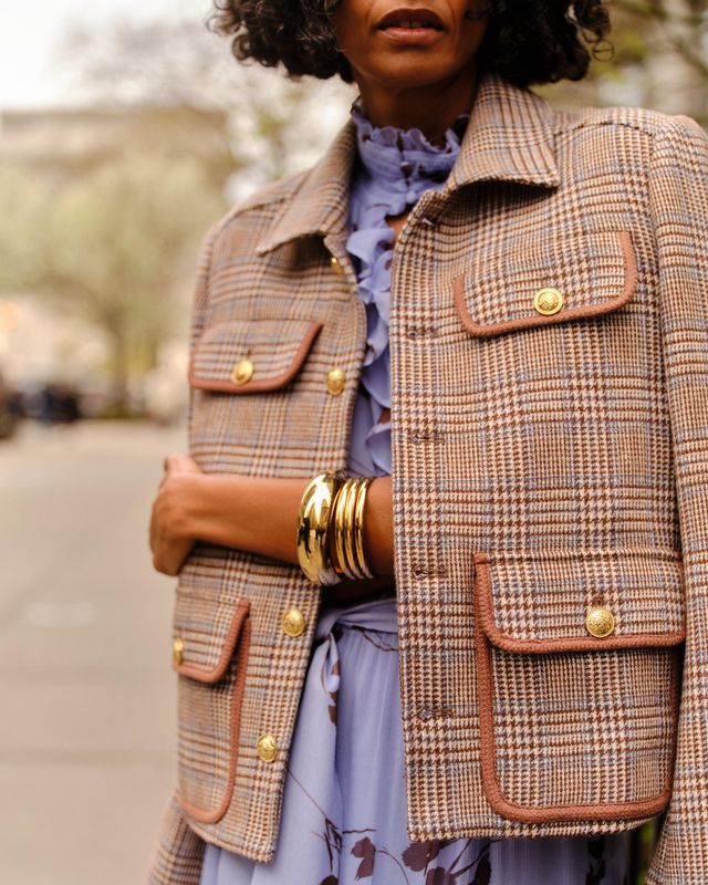 Rory Jacket in Brownstone Tweed