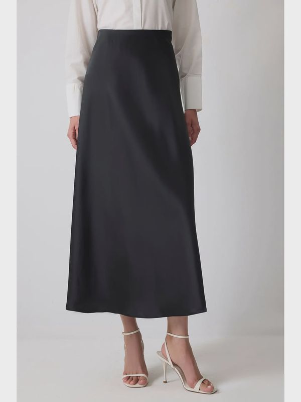Satin Maxi Skirt