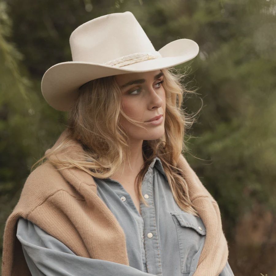 Cream Myrtle Hat, Size: Medium