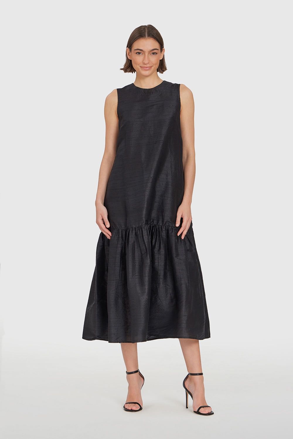 Evening Dress in Black, Size: XS