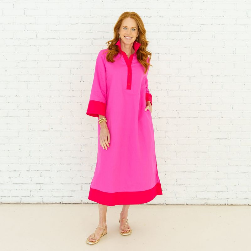 Carrie Long Dress Pink