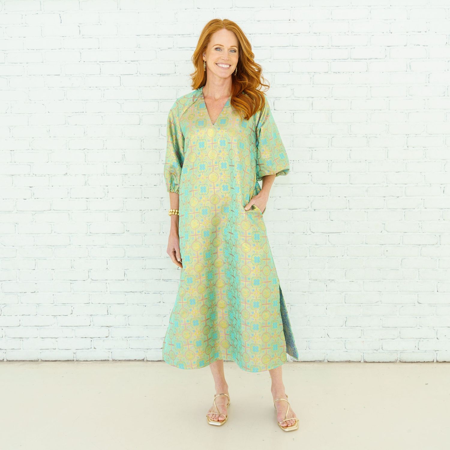 Coco Jacquard Lime, Size: Size 1