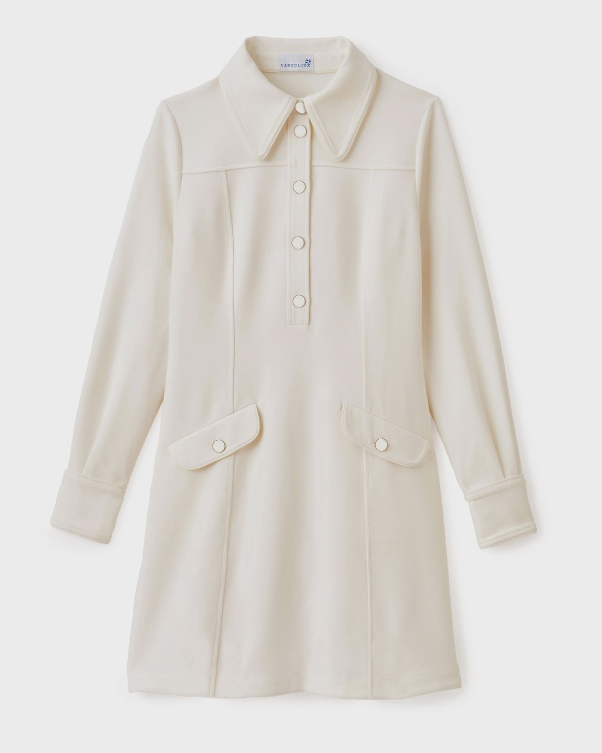 Hayes Dress in Ivory, Size: XS