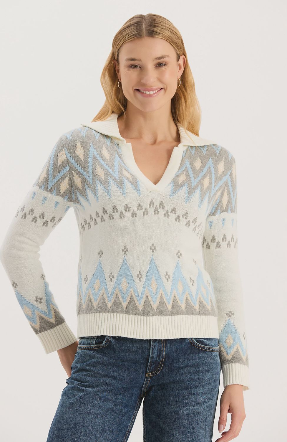 Logan Fair Isle Sweater, Size: XS