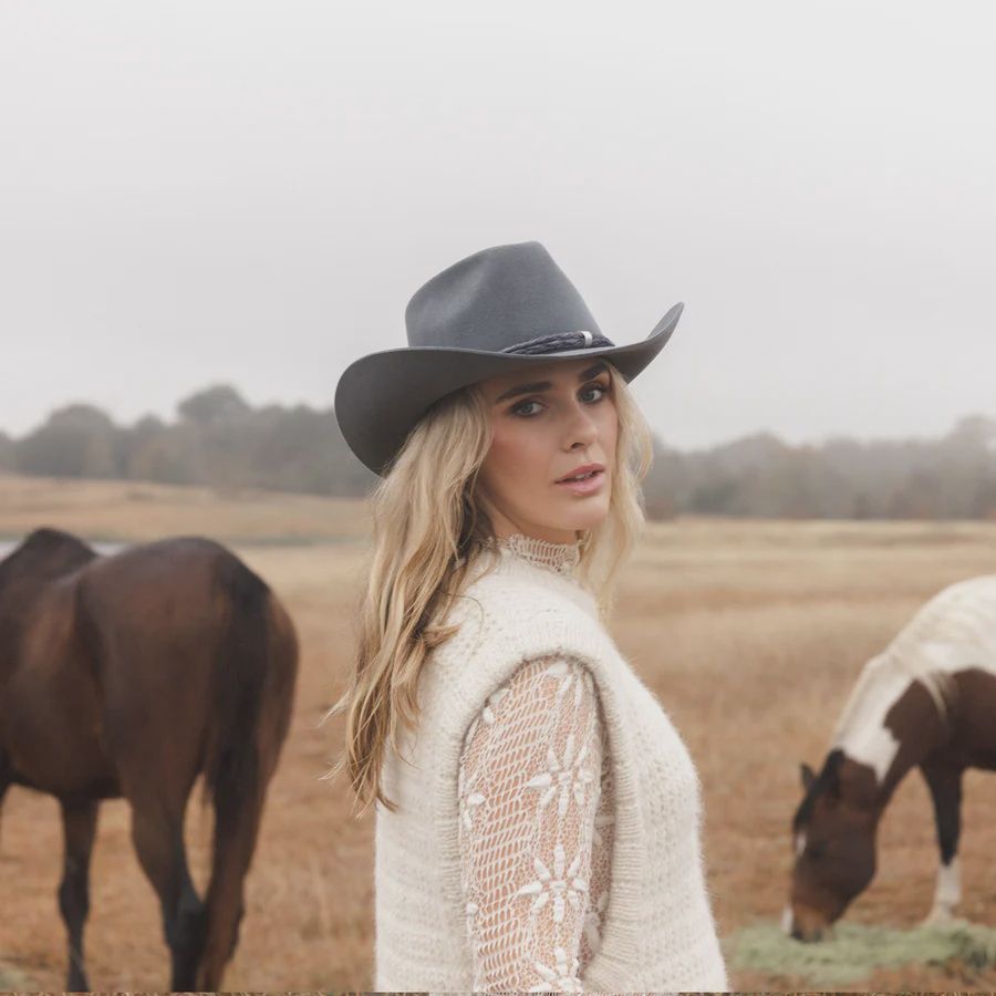 Blue Steel Myrtle Hat, Size: Small