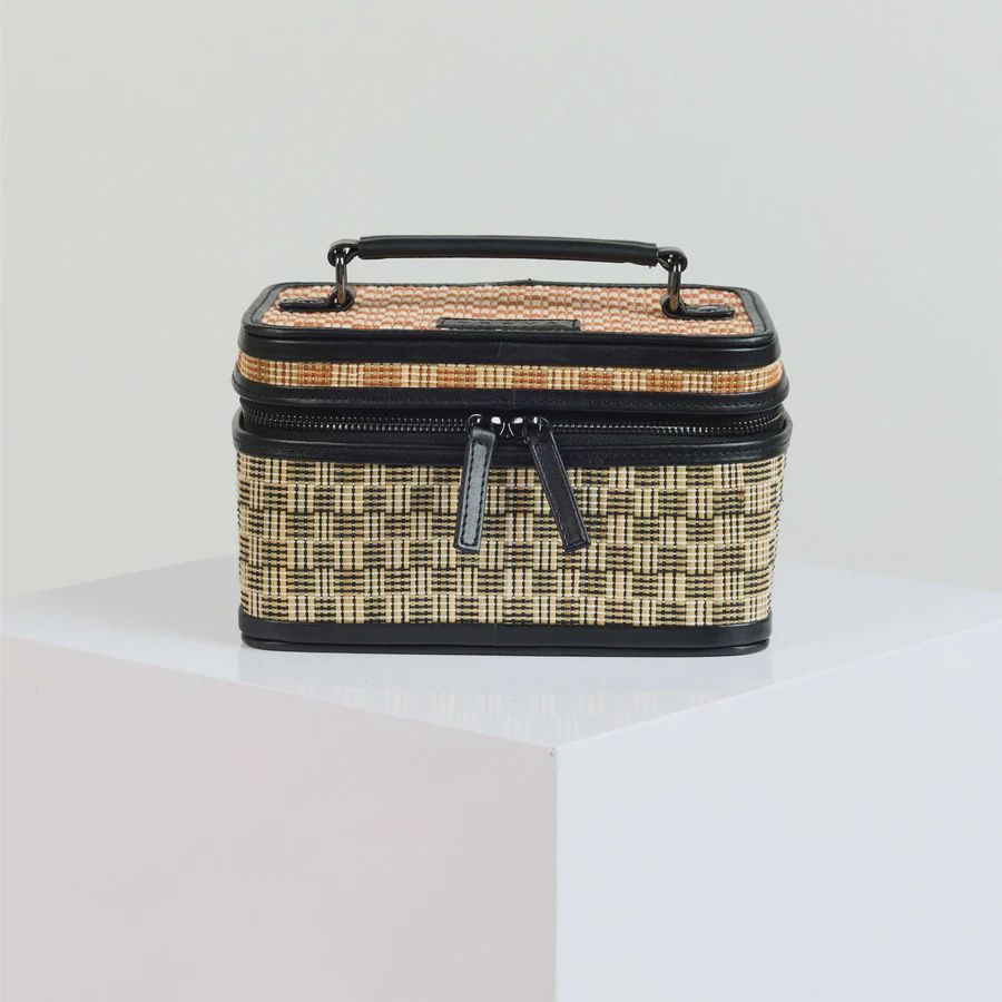 Train Case, Color: Black/Brown