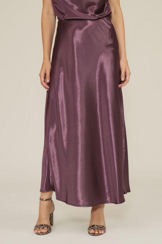 Barbara Skirt in Plum