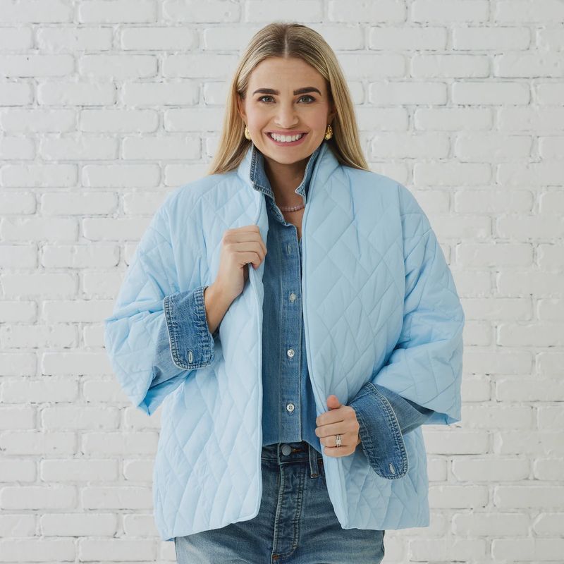 Penny Puffer Light Blue