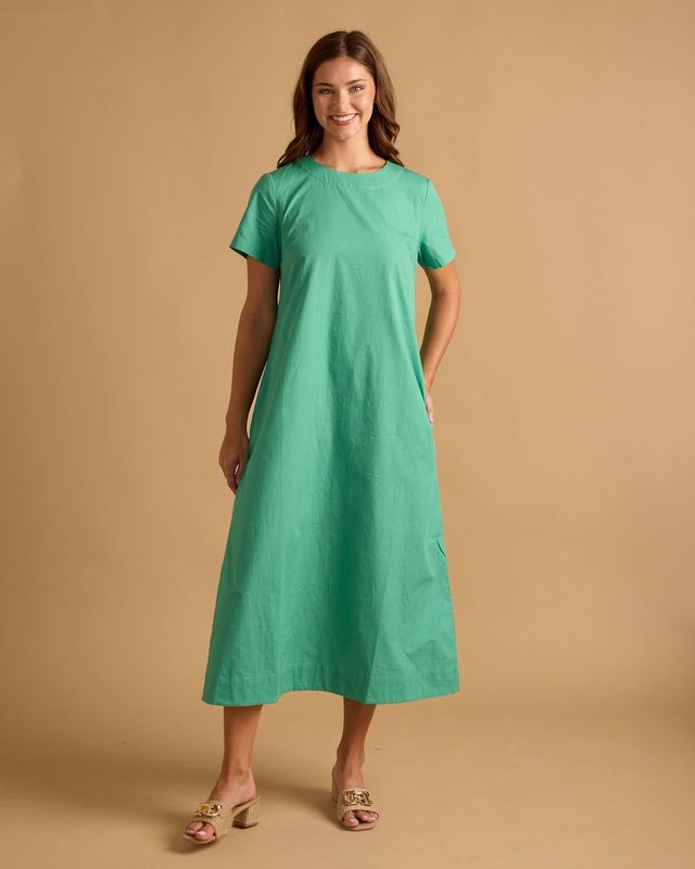 Ellie Dress in Lagoon