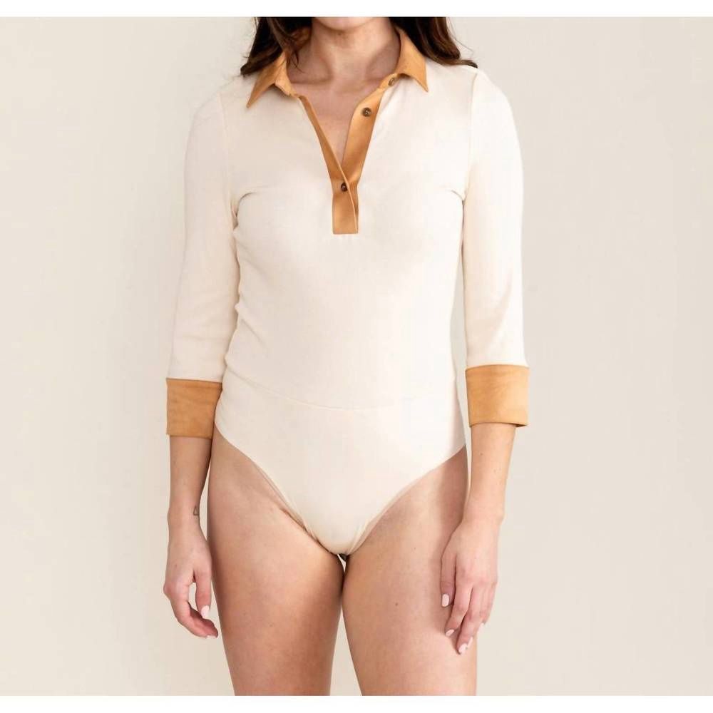 Lee Bodysuit Creme, Size: XS