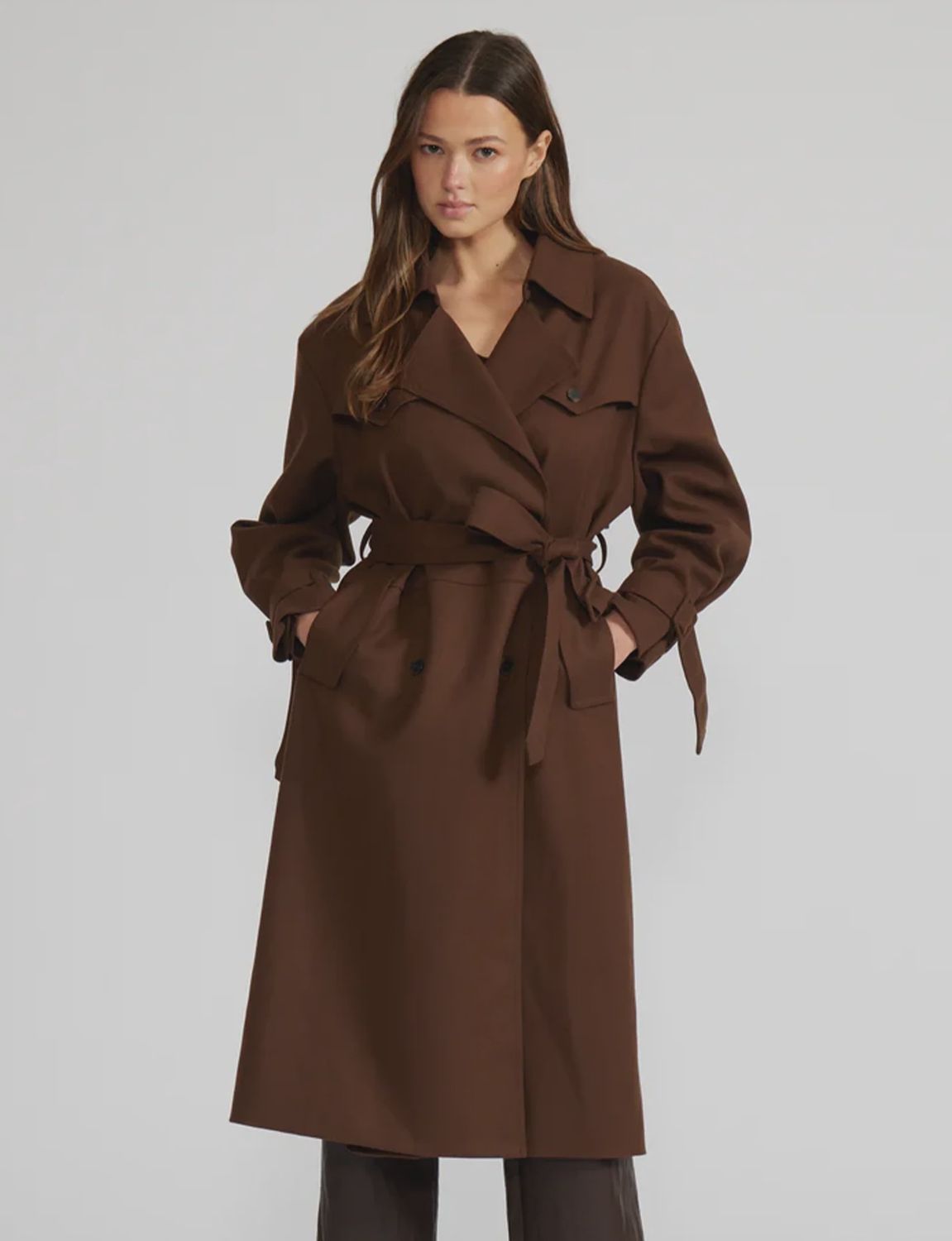 Allen Trench Coat, Size: XS