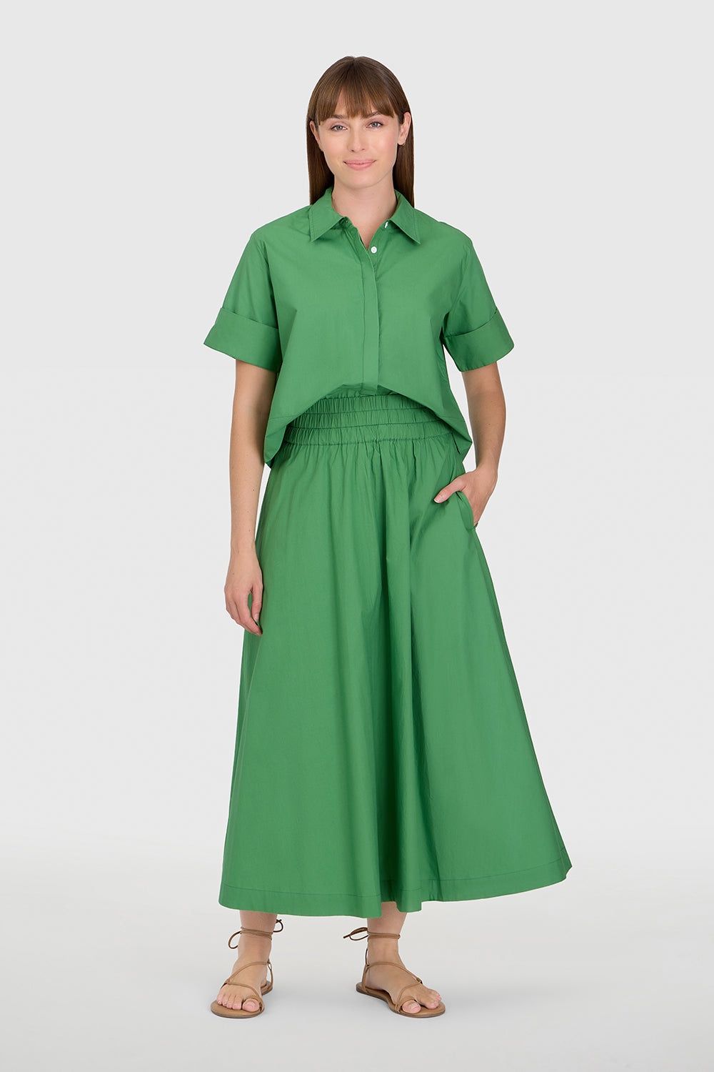 Pavilion Skirt in Grass, Size: XS