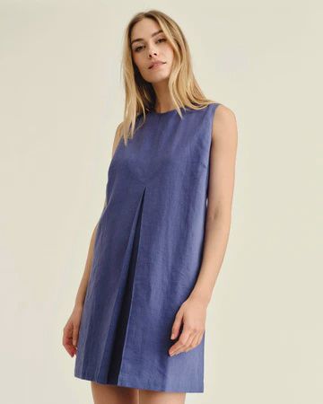 Fiona Shift in Coastal Indigo