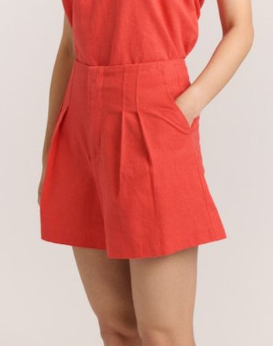 Frankie Shorts in Poppy, Size: 4