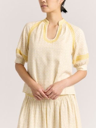 Eleanor Top in Seaglass, Size: Small