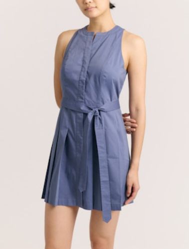 Hadley Romper in Coastal Indigo, Size: XS
