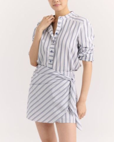 Maris Skort in Coastal Indigo
