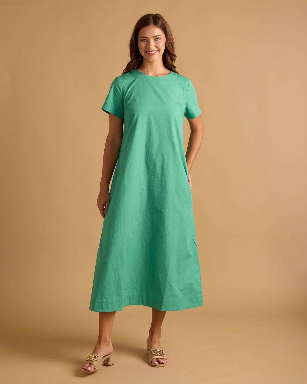 Ellie Dress in Lagoon, Size: XS