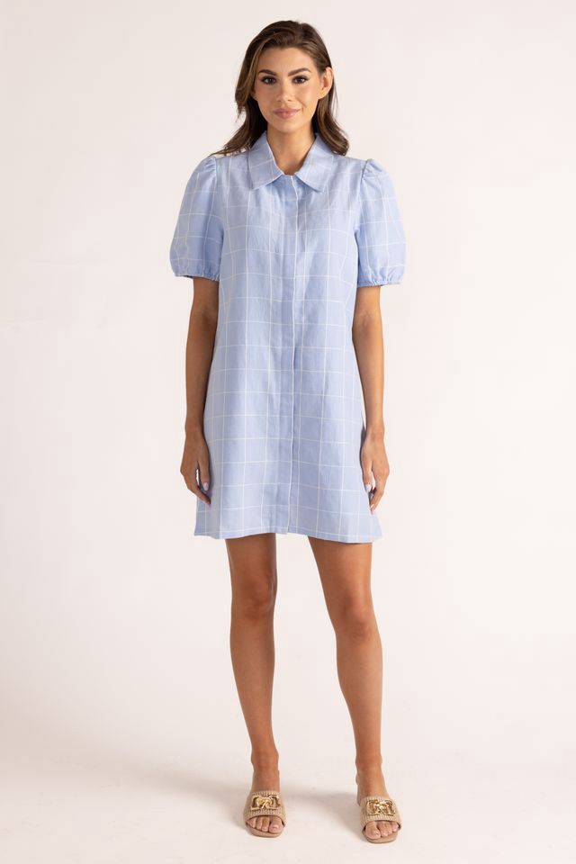 Anderson Dress in Window Pane, Size: XS