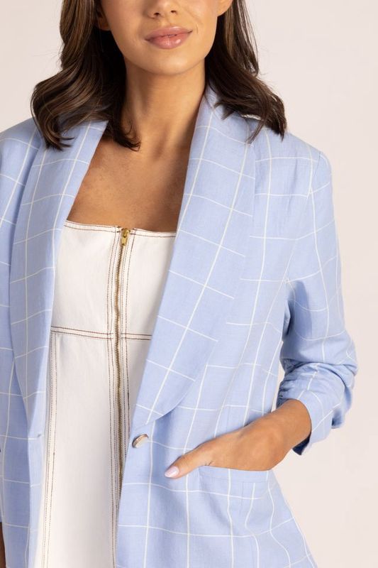 Thomas Blazer in Window Pane