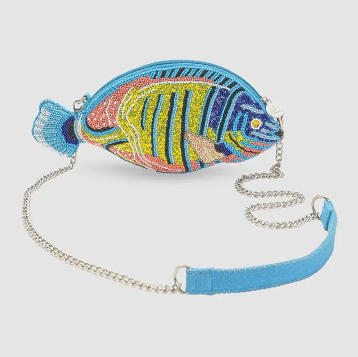 Embellished Royal Fish Clutch