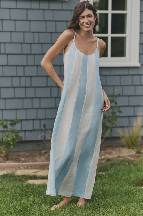 Grace Powder Blue Maxi Dress, Size: XS