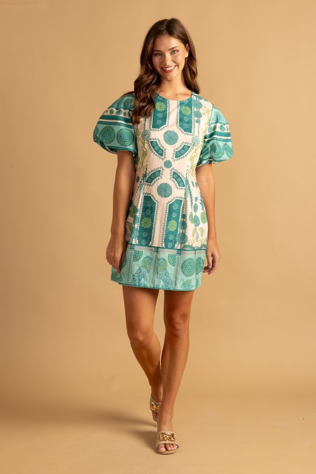 Rome Dress in Parterre, Size: XS