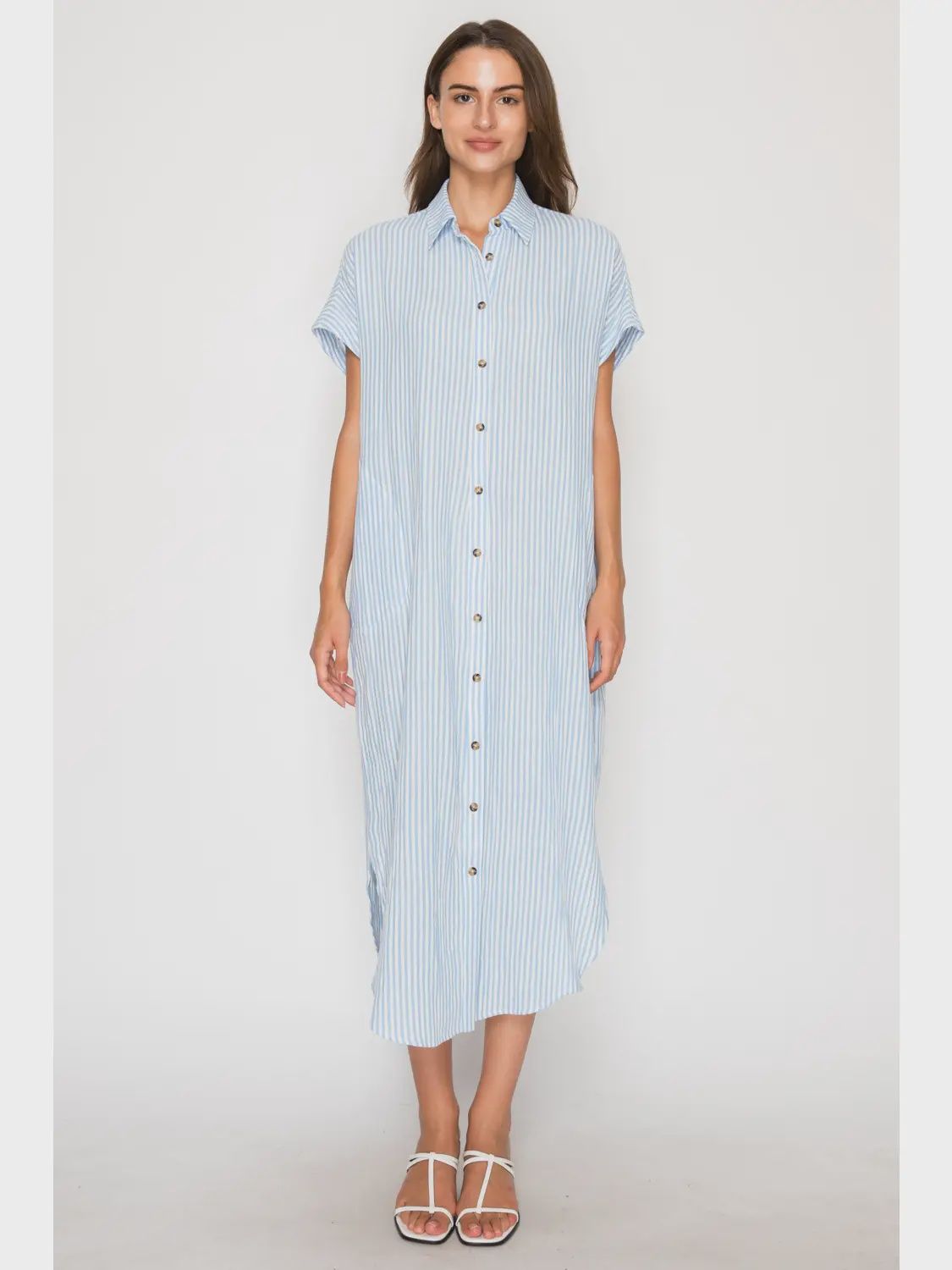 Santorini Shirt Dress, Size: XS