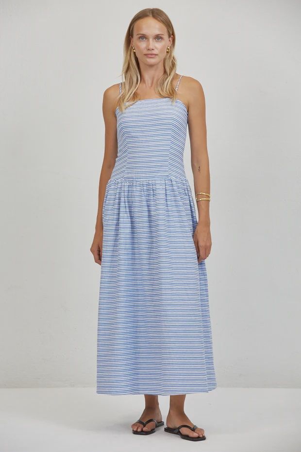 Aster Striped Dress, Size: XS