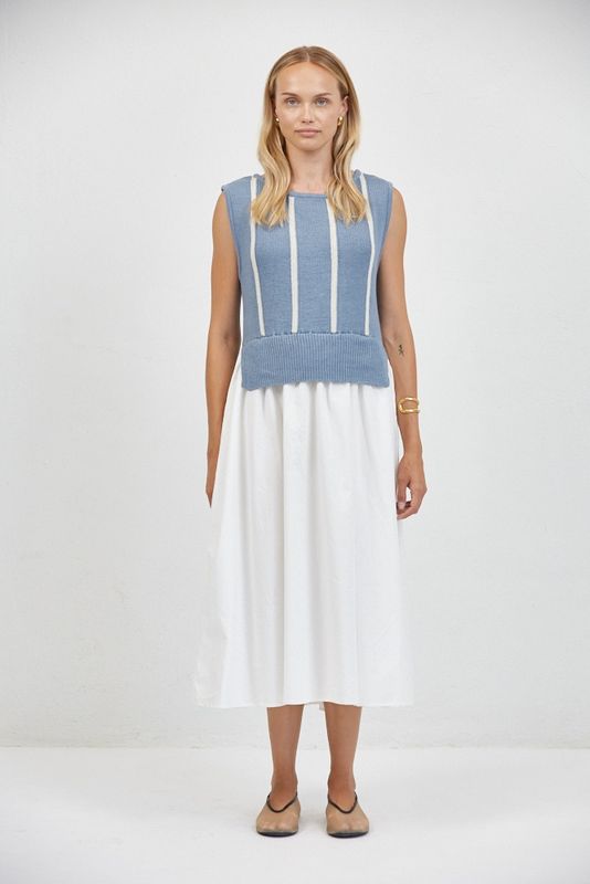 Paige Sweater Twofer Dress