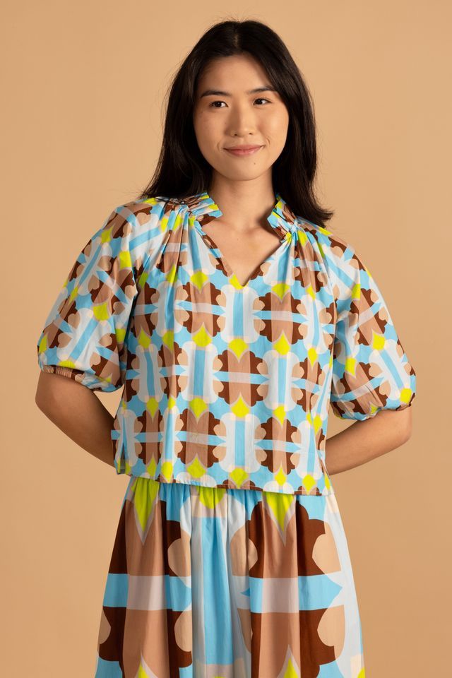 Trish Top in Small Deco, Size: XS