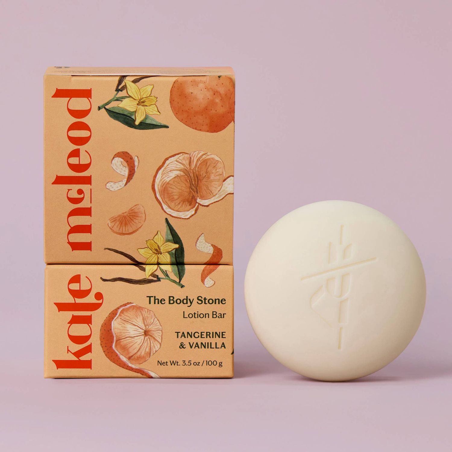 Tangerine &amp; Vanilla | Deep Moisturizing Lotion Bar