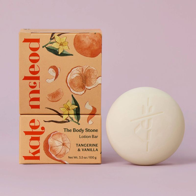 Tangerine &amp; Vanilla | Deep Moisturizing Lotion Bar