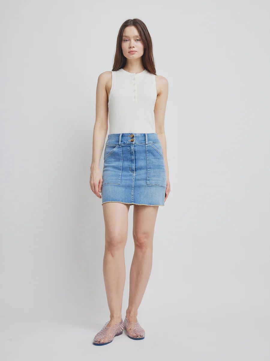 Claire Henley Tank in Ivory, Size: XS