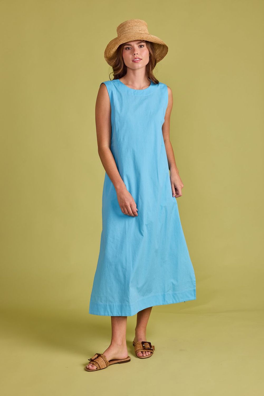 Natasha Dress in Robin's Egg, Size: Small