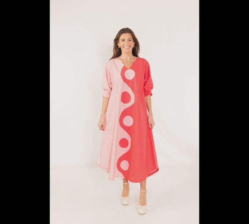Pink Yin Yang Banks Long