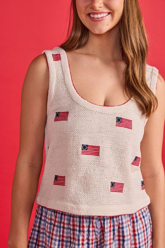 Roxy Top in Betsy Rose