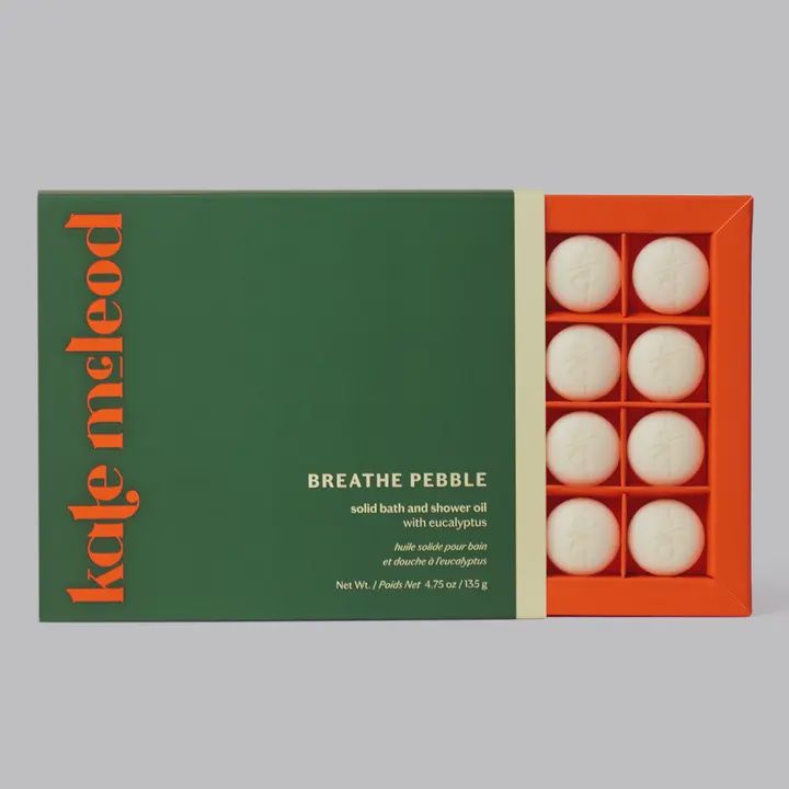 Breathe Pebble | Deep Moisturizing Solid Bath &amp; Shower Oil