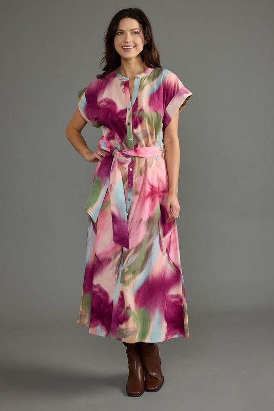 Evelyn Dress in Rosewater