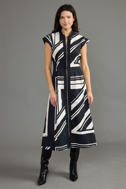 Rosalie Dress in Jet Noir