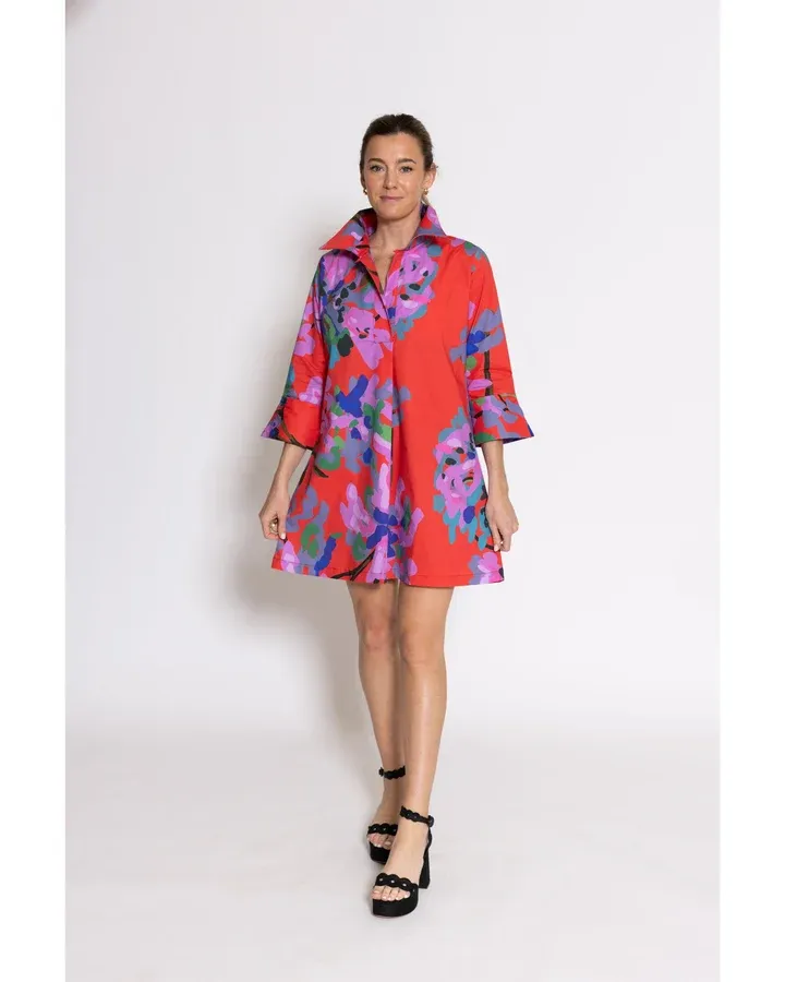 Miss Scarlet Ruthie Shirt Dress Short, Size: 00 (XS)