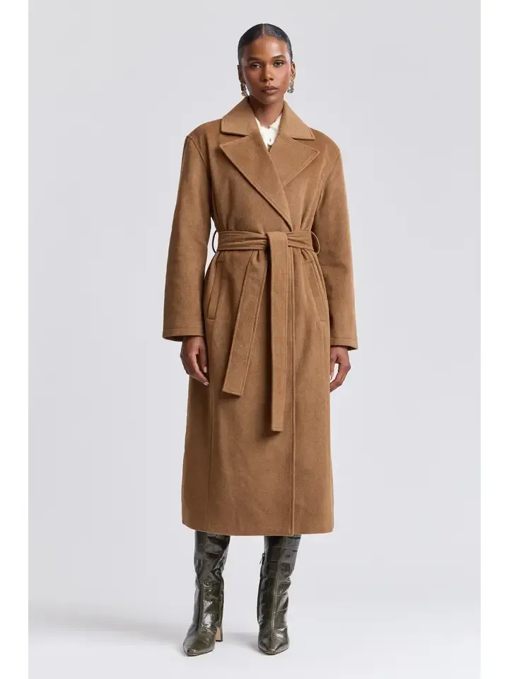 Wool Maxi Coat, Size: Small