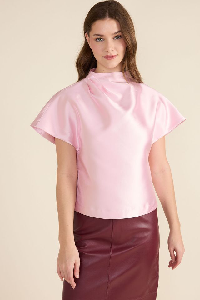 Mitch Top in Rose, Size: XS