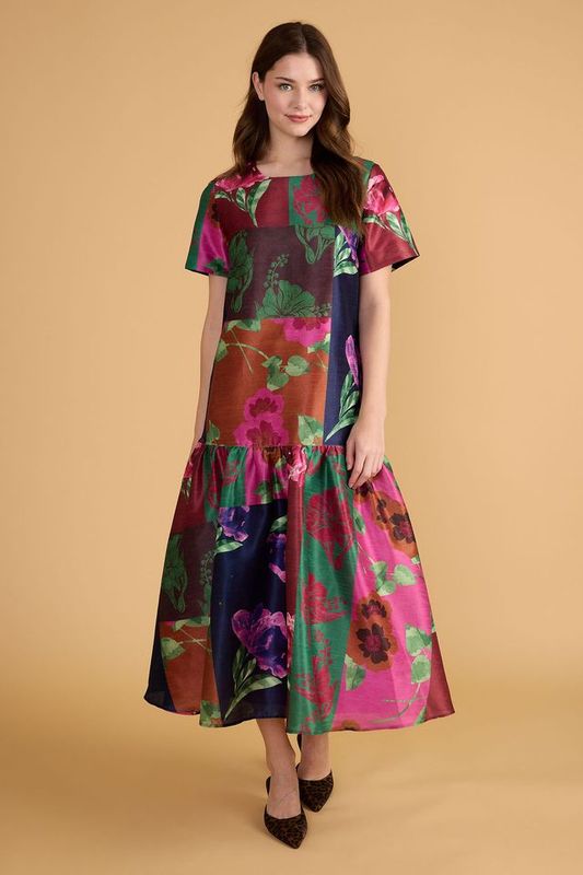 Logan Dress in Garden Society